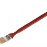 Кисть радиаторная угловая ЗУБР УНИВЕРСАЛ-МАСТЕР, светлая натуральная щетина, деревянная ручка, 63мм