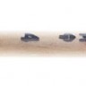 Кисть круглая ЗУБР УНИВЕРСАЛ - МАСТЕР, светлая щетина, деревянная ручка, №4, 25мм
