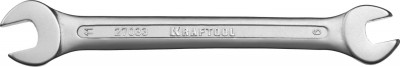 Ключ KRAFTOOL EXPERT гаечный рожковый, Cr-V сталь, хромированный, 9х11мм