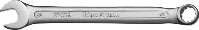 Ключ KRAFTOOL EXPERT гаечный комбинированный, Cr-V сталь, хромированный, 9мм