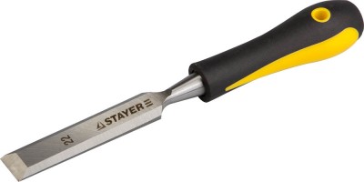 Стамеска STAYER PROFI с двухкомпонентной ручкой, 22мм