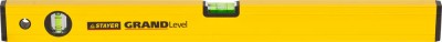 Уровень STAYER PROFI, GRAND коробчатый особо усиленный, фрезерован базовая поверхность, 2 противоудар ампулы, 60см