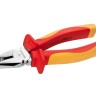 Пассатижи ЗУБР ПРОФЕССИОНАЛ ПРОФИЭЛЕКТРИК, диэлектр, для зачистки проводов, двухкомп рукоятка, до ~1000В, 180мм