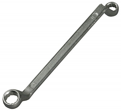 Ключ накидной изогнутый STAYER МАСТЕР, Cr-V, 9x11мм