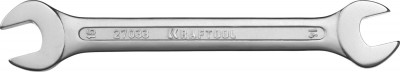 Ключ KRAFTOOL EXPERT гаечный рожковый, Cr-V сталь, хромированный, 14х15мм