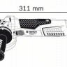 Угловая шлифмашина Bosch GWS 15-125 CIE (заменен на GWS 17-125 CIE 0.601.796.0R2)