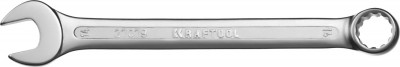 Ключ KRAFTOOL EXPERT гаечный комбинированный, Cr-V сталь, хромированный, 14мм