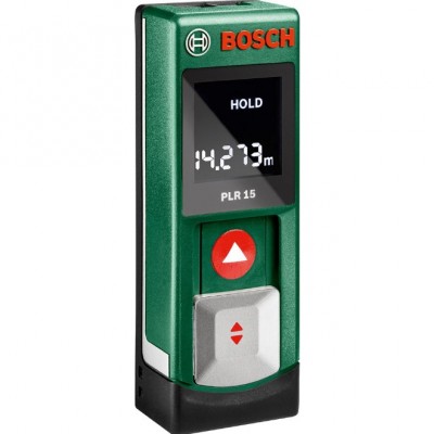 Набор лазерный дальномер Bosch PLR 15 + Детектор Bosch PMD 7