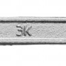 Ключ рожковый гаечный ЗУБР "СТАНДАРТ", оцинкованный, 12х13мм