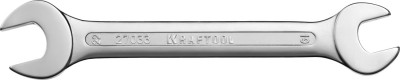 Ключ KRAFTOOL EXPERT гаечный рожковый, Cr-V сталь, хромированный, 19х22мм