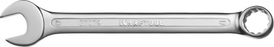 Ключ KRAFTOOL EXPERT гаечный комбинированный, Cr-V сталь, хромированный, 17мм