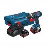 Аккумуляторный шуруповерт Bosch GSR 18 V-LI 2x1.5Ah L-BOXX