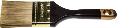 Кисть плоская STAYER AQUA-KANEKARON, искусственная щетина, деревянная ручка, 63мм