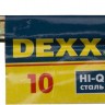 Ключ комбинированный гаечный DEXX, желтый цинк, 10 мм