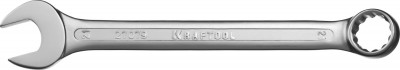 Ключ KRAFTOOL EXPERT гаечный комбинированный, Cr-V сталь, хромированный, 21мм