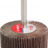 Круг шлифовальный ЗУБР МАСТЕР веерный лепестковый, на шпильке, тип КЛО, зерно-электрокорунд нормальный, P120, 20х50мм