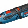 Аккумуляторный многофункциональный инструмент Bosch GRO 10,8 V-LI 2x2Ah L-BOXX