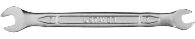 Ключ STAYER PROFI гаечный рожковый, Cr-V сталь, хромированный, 6х7мм