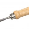 Стамеска-долото ЗУБР ЭКСПЕРТ полукруглая с деревянной ручкой, хромованадиевая сталь, 8мм