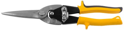 Ножницы по металлу рычажные STAYER MAX-Cut 290мм, прямые удлиненные, кованая Cr-V сталь, холоднокатанная сталь-1,0мм, нерж сталь-0,5мм