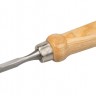 Стамеска-долото ЗУБР ЭКСПЕРТ полукруглая с деревянной ручкой, хромованадиевая сталь, 10мм