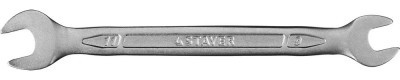 Ключ STAYER PROFI гаечный рожковый, Cr-V сталь, хромированный, 9х11мм