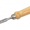 Стамеска-долото ЗУБР ЭКСПЕРТ полукруглая с деревянной ручкой, хромованадиевая сталь, 12мм