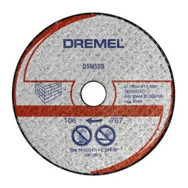 Dremel Отрезной диск по бетону для DSM20, 2 шт