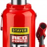 Домкрат гидравлический бутылочный "RED FORCE", 16т, 230-460 мм, STAYER 43160-16