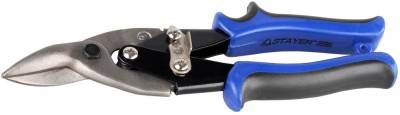 Ножницы по металлу рычажные STAYER MAX-Cut 250мм, правые, кованая Cr-V сталь, режущая способность: холоднокатанная сталь-1,0мм, нерж. сталь-0,5мм