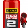 Домкрат гидравлический бутылочный "RED FORCE", 2т, 181-345 мм, STAYER 43160-2