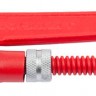 Ключ трубный рычажный ЗУБР ЭКСПЕРТ, тип S, изогнутые губки для труднодоступных мест, цельнокованный, Сr-V, № 1, 1