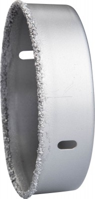 Коронка-чашка ЗУБР ЭКСПЕРТ с карбид-вольфрамовой крошкой, высота 25мм, 102мм