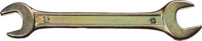 Ключ рожковый гаечный DEXX, желтый цинк, 12х13мм