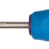 Отвертка ЗУБР ПРОФИ, Cr-V сталь, трехкомпонентная рукоятка, цветовая индикация типа шлица, SL, 3,0x75мм