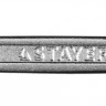 Ключ STAYER PROFI гаечный комбинированный, Cr-V сталь, хромированный, 6мм