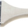 Кисть плоская ЗУБР УНИВЕРСАЛ-СТАНДАРТ , натуральная щетина, деревянная ручка, 63мм