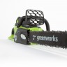 Цепная пила аккумуляторная GreenWorks GD40CS40, 40V, 40 см, бесщеточная, с 1хАКБ 4А.ч и ЗУ