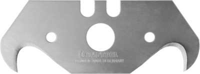 Лезвия KRAFTOOL PRO SOLINGEN сменные крюковид,для универ ножей,легир сталь,многоур закалка,Тип S23, 18,7x50x0,5мм,5шт