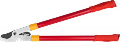 Сучкорез GRINDA с тефлоновым покрытием, стальные ручки, рычаг с зубчатой передачей, 660мм