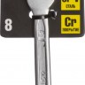 Ключ STAYER PROFI гаечный комбинированный, Cr-V сталь, хромированный, 8мм