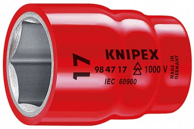 98 47 1' Насадки (двойной шестигранник) для торцовых ключей Knipex