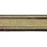 Ключ рожковый гаечный DEXX, желтый цинк, 19х22мм