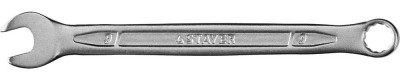 Ключ STAYER PROFI гаечный комбинированный, Cr-V сталь, хромированный, 9мм