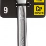 Ключ STAYER PROFI гаечный комбинированный, Cr-V сталь, хромированный, 9мм