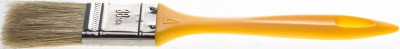 Кисть плоская STAYER UNIVERSAL-MASTER, светлая натуральная щетина, пластмассовая ручка, 38мм