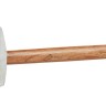 Молоток ЗУБР МАСТЕР кованый оцинкованный с деревянной рукояткой, 0,1кг