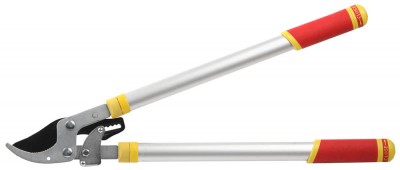 Сучкорез GRINDA, алюмин. телескоп. ручки, тефлоновое покрыт., храповый механизм, макс. диаметр реза - 40мм, 700-980мм