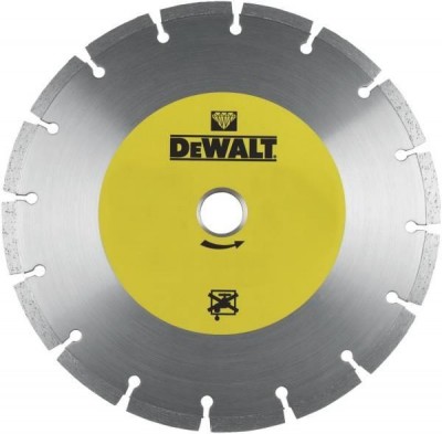Диск алмазный сегментный по бетону для УШМ (180х22,2х2,4 мм) Dewalt DT 3772