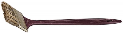 Кисть радиаторная угловая ЗУБР УНИВЕРСАЛ-МАСТЕР, смешанная натуральная щетина, пластмассовая ручка, 75мм